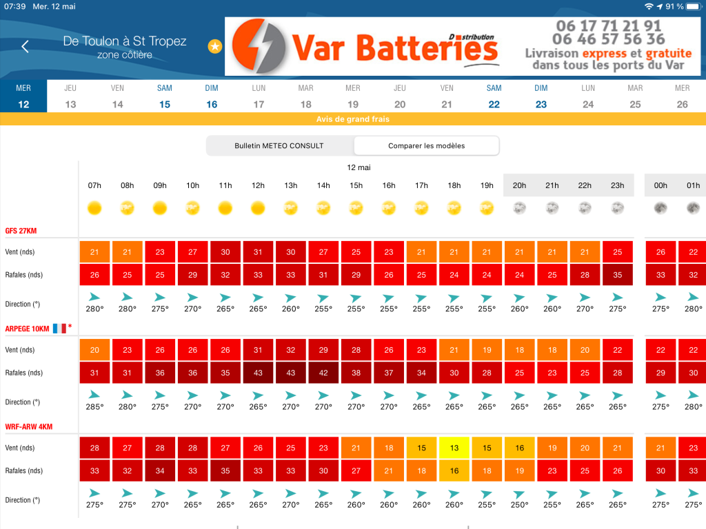 Météo 12Mai 2021