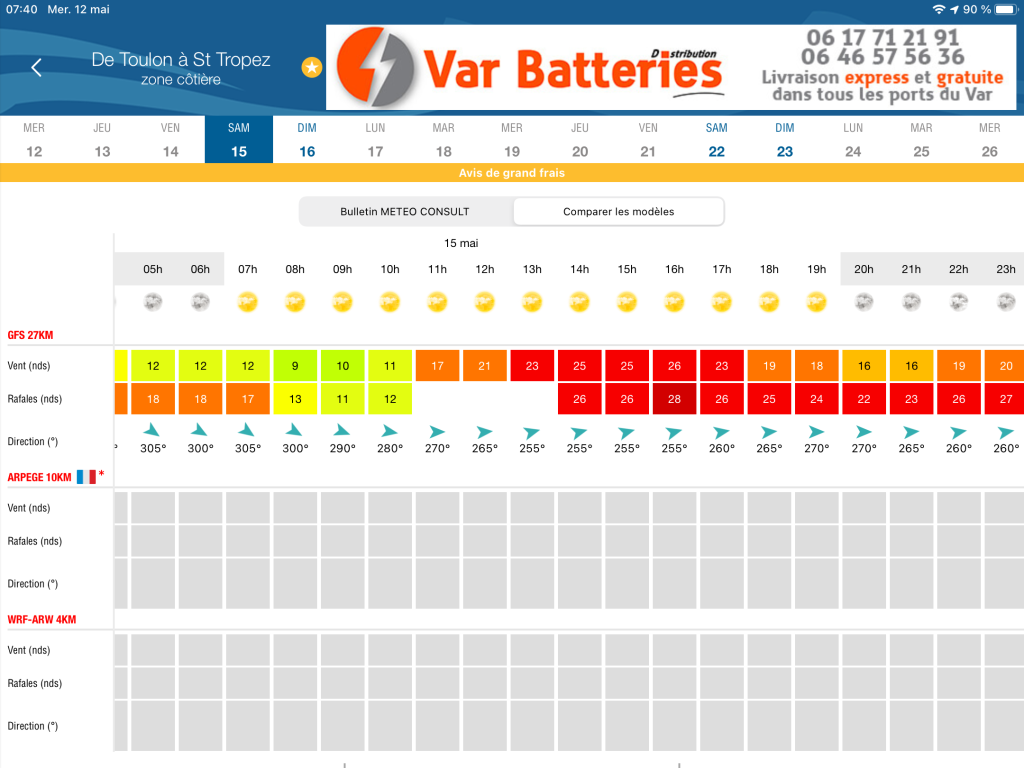 Météo 15 mai 2021